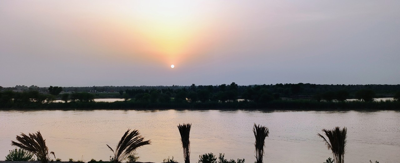 River sunset road - Nature Photography Gallery