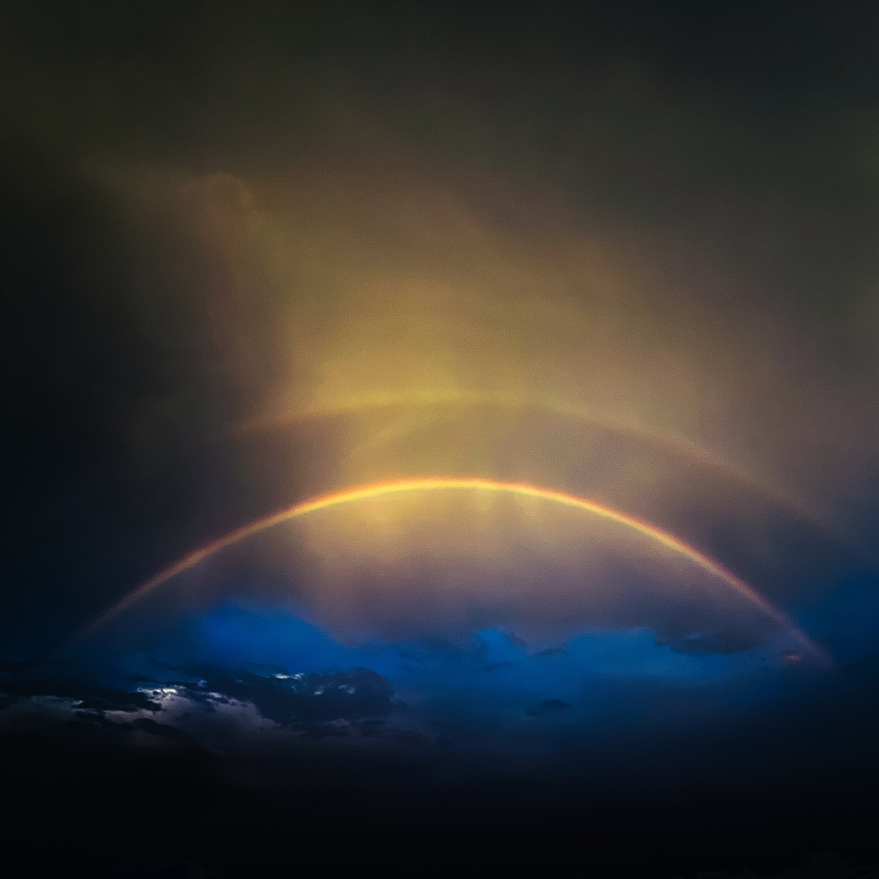 Free Skies photos. Double Rainbow.
