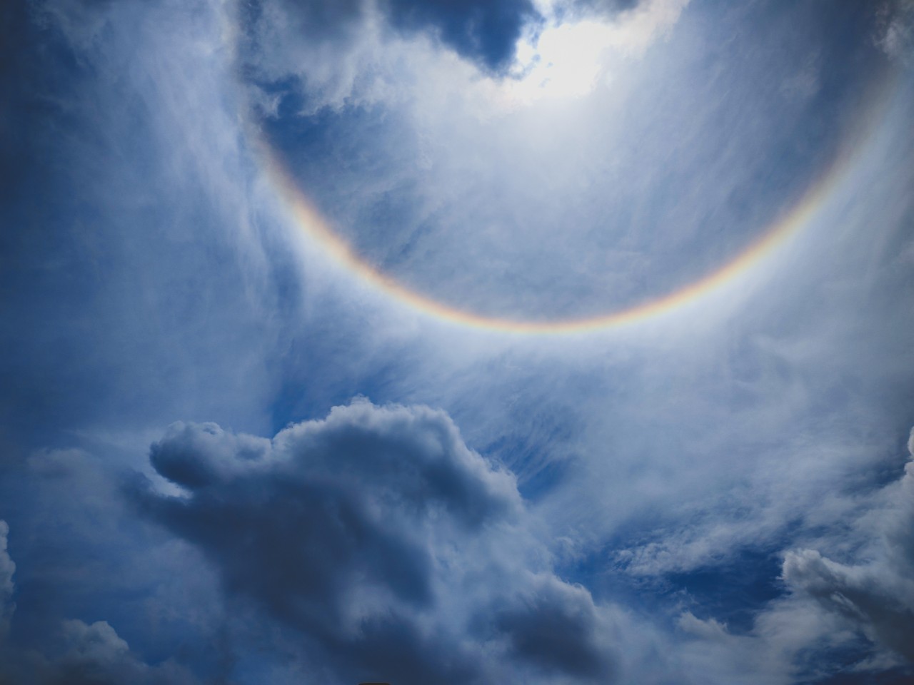 Rainbow in Sky - Nature Photography Gallery