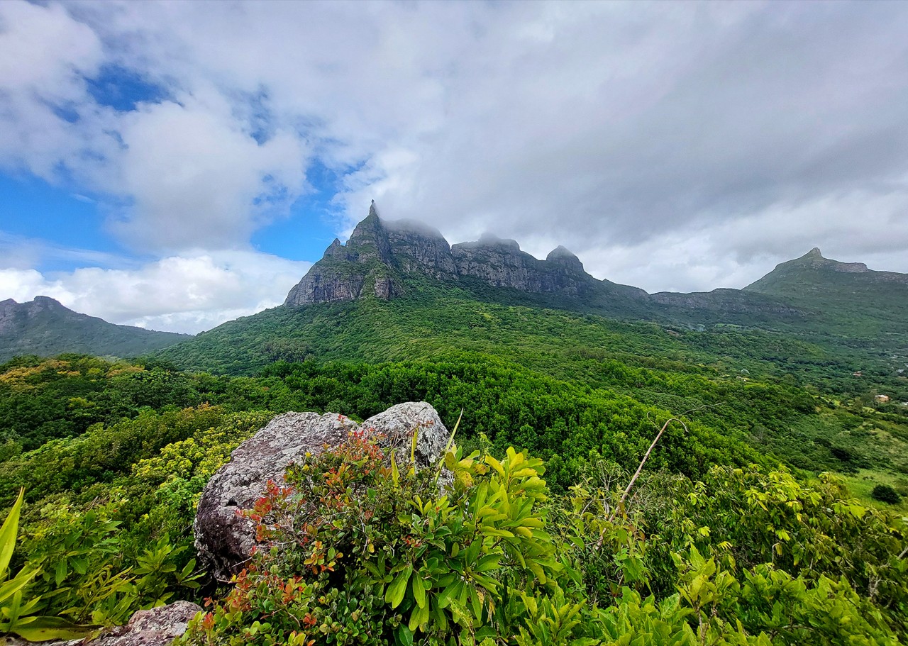 Free Landscapes photos. Pieter Both Mountain, Mauritius.
