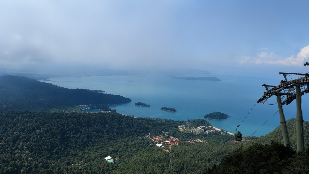 Free Landscapes photos. Top view from sky bridge.