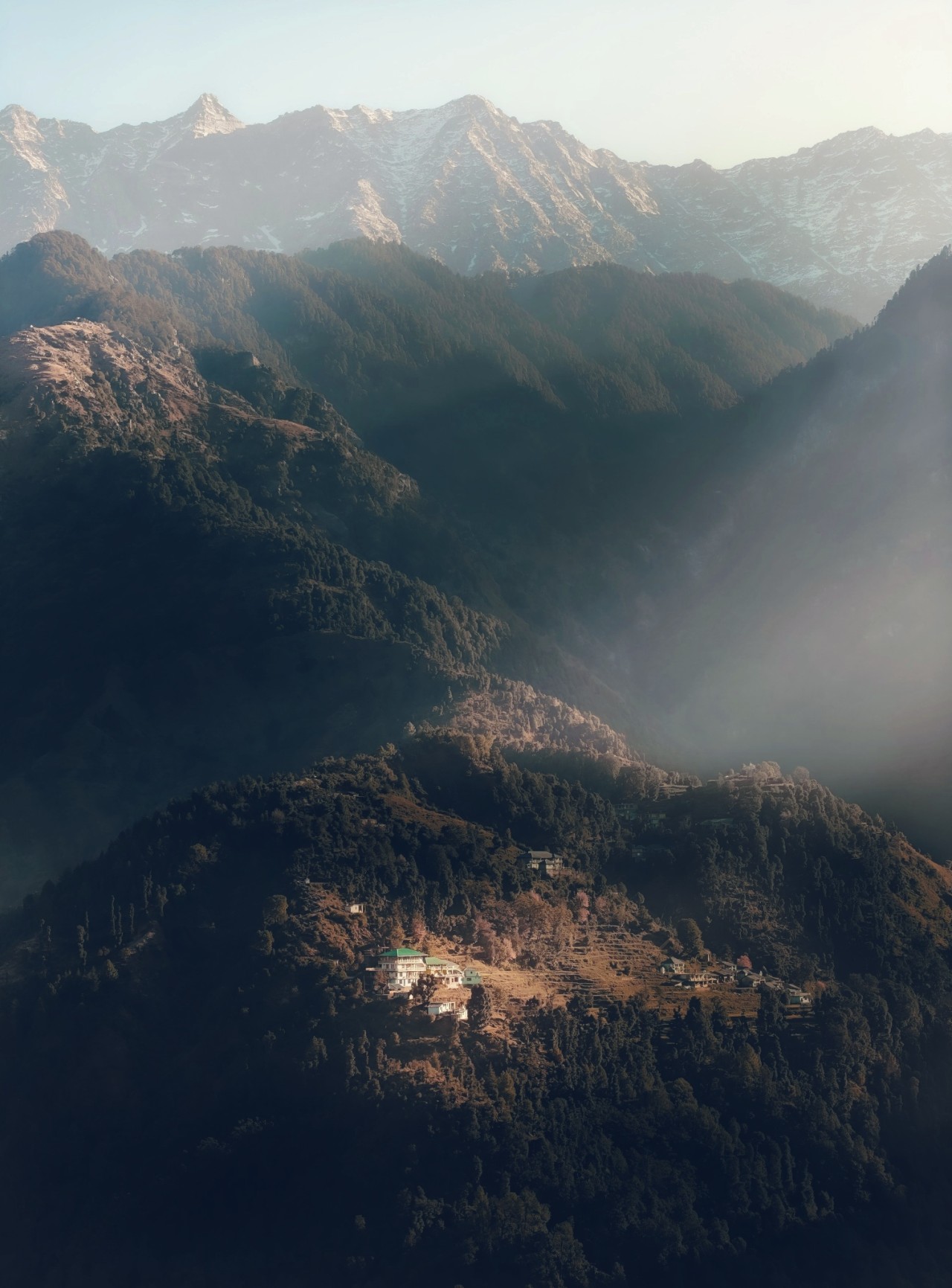 Free Landscapes photos. Naddi village, himachal pradesh, india.