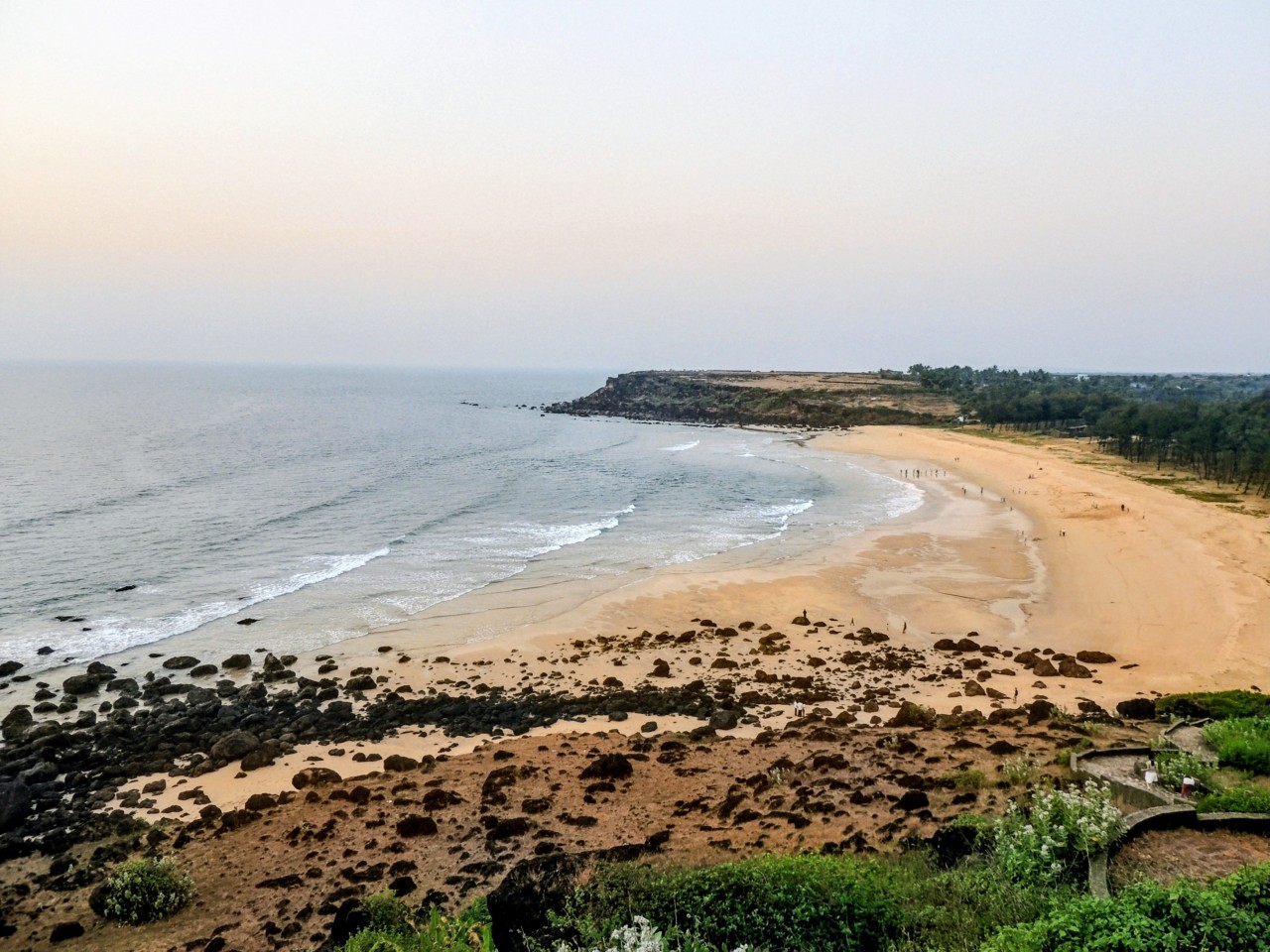 Free Seascapes photos. View from the top..