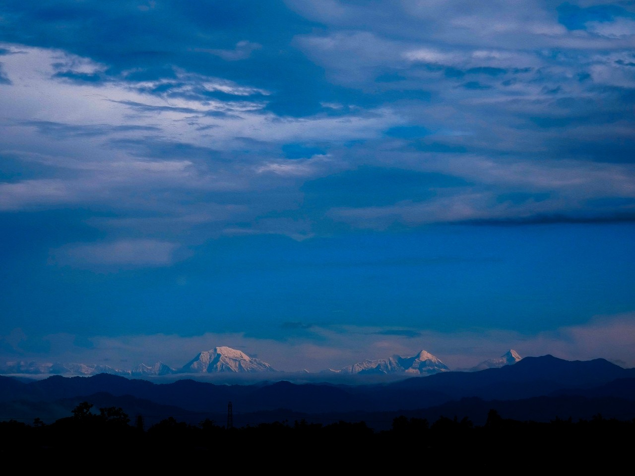 The Blue Hour - Where Dreams Sleep in Snow - Nature Photography Gallery